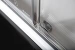 Sprchové dveře 140 cm chrom/transparent – Polysan Lucis line DL1415