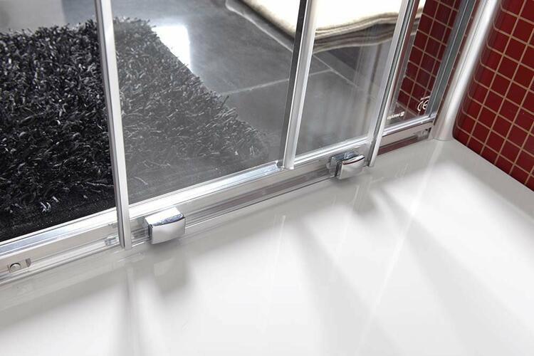 Sprchové dveře 160 cm chrom/transparent – Polysan Lucis line DL4315