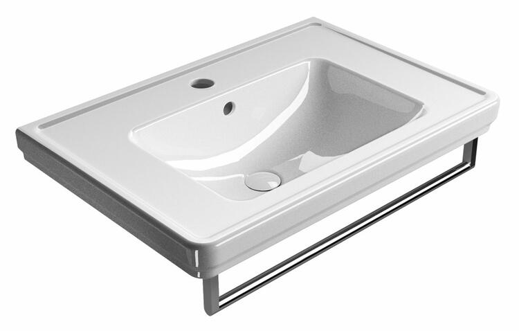 Keramické umyvadlo 75×50 cm bílá – GSI CLASSIC 8787111