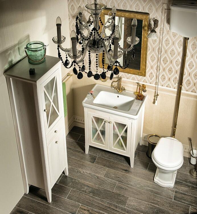 Keramické umyvadlo 75×50 cm bílá – GSI CLASSIC 8787111