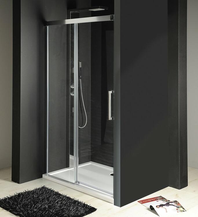 Sprchové dveře 140 cm chrom/transparent – Gelco Fondura GF5014