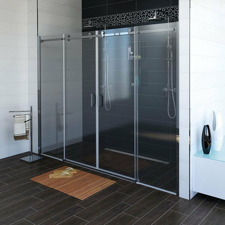 Sprchové dveře 170 cm chrom/transparent – Gelco Dragon GD4870