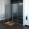 Sprchové dveře 170 cm chrom/transparent – Gelco Dragon GD4870