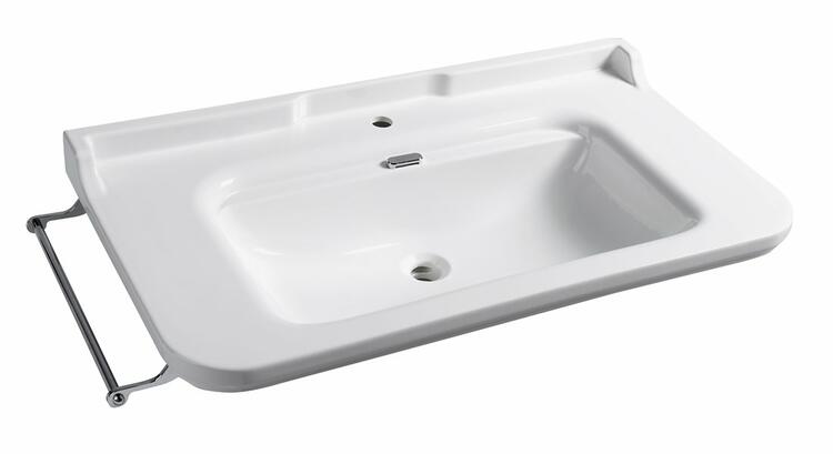 Keramické umyvadlo 100×55 cm bílá – Kerasan WALDORF 4142K1