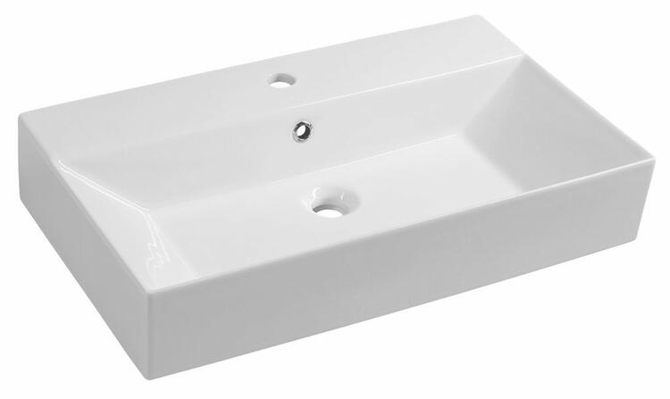 Umyvadlo 70 cm bílé – Isvea Sistema 10SF50070