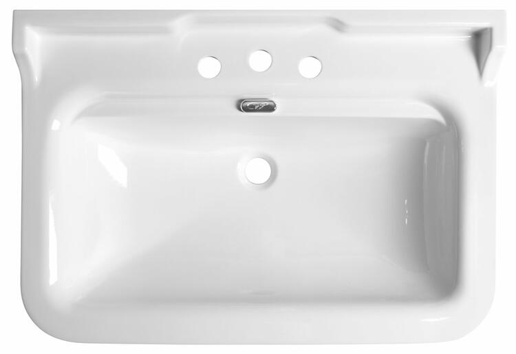 Keramické umyvadlo 80×55 cm bílá – Kerasan WALDORF 4141K1-3
