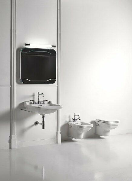 Keramické umyvadlo 60×55 cm bílá – Kerasan WALDORF 4140K1-3