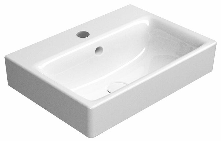 Keramické umyvadlo 55×40 cm bílá – GSI SAND 9086111