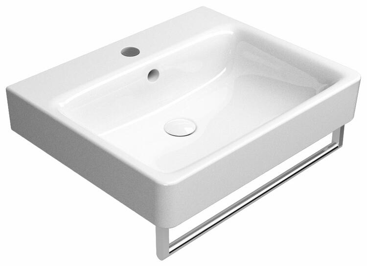 Keramické umyvadlo 60×50 cm bílá – GSI SAND 9031111