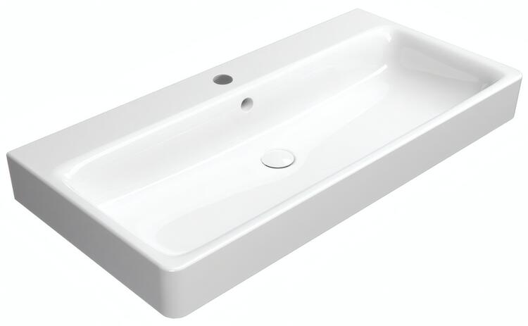 Keramické umyvadlo 100×50 cm bílá – GSI SAND 9023111
