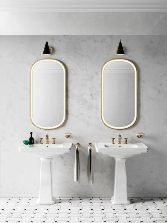 Keramické umyvadlo 75×50 cm bílá – GSI CLASSIC 8787311