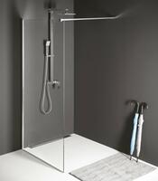 Sprchová stěna Walk-in 130 cm chrom/transparent – Polysan Modular shower MS1-130 | Více -
