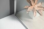 Sprchová stěna Walk-in 140 cm chrom/transparent – Polysan Modular shower MS1-140