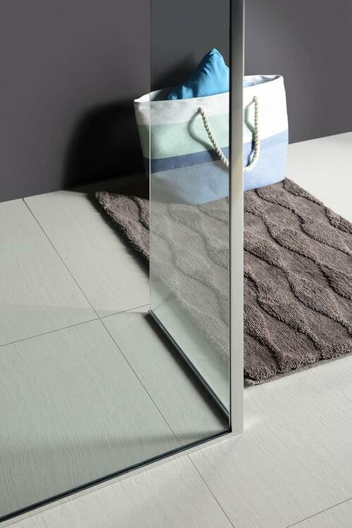 Sprchová stěna Walk-in 90 cm chrom/transparent – Polysan Modular shower MS2A-90