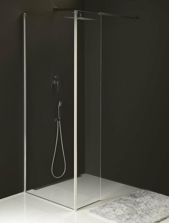 Přídavný pevný panel levý 30 cm transparent – Polysan Modular shower MS2B-30L
