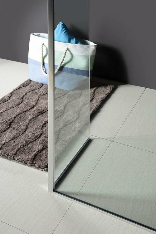 Přídavný pevný panel pravý 40 cm transparent – Polysan Modular shower MS2B-40R