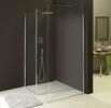 Přídavný pevný panel levý 80 cm transparent – Polysan Modular shower MS2B-80L