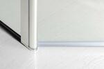 Přídavný otočný panel 30 cm transparent – Polysan Modular shower MS3B-30