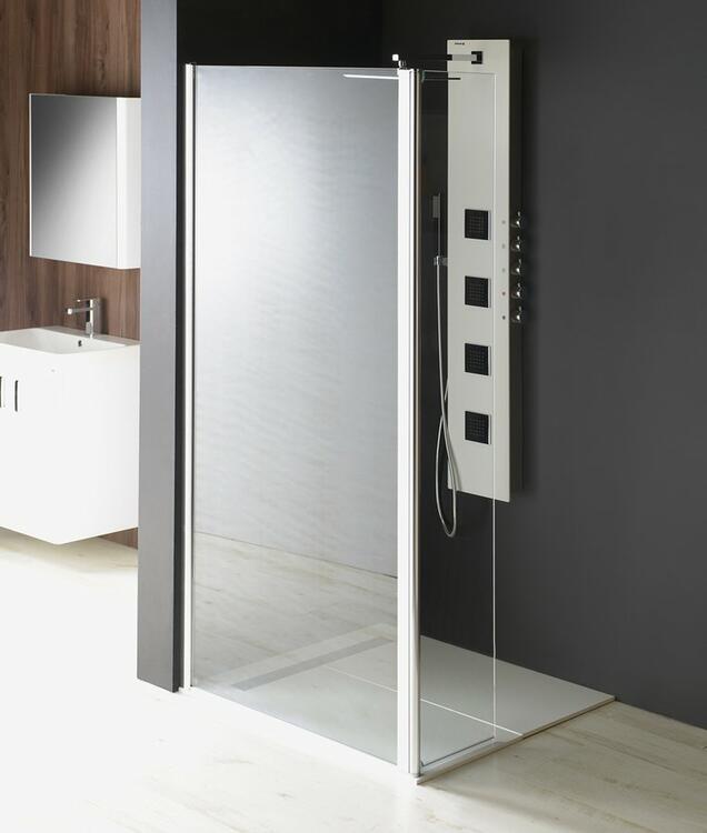 Přídavný otočný panel 40 cm transparent – Polysan Modular shower MS3B-40
