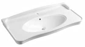 Keramické umyvadlo 100×50 cm bílá – CREAVIT ANTIK AN100 | Více -