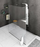Sprchová stěna Walk-in 120 cm transparent – Polysan Modular shower MS4-120 | Více -