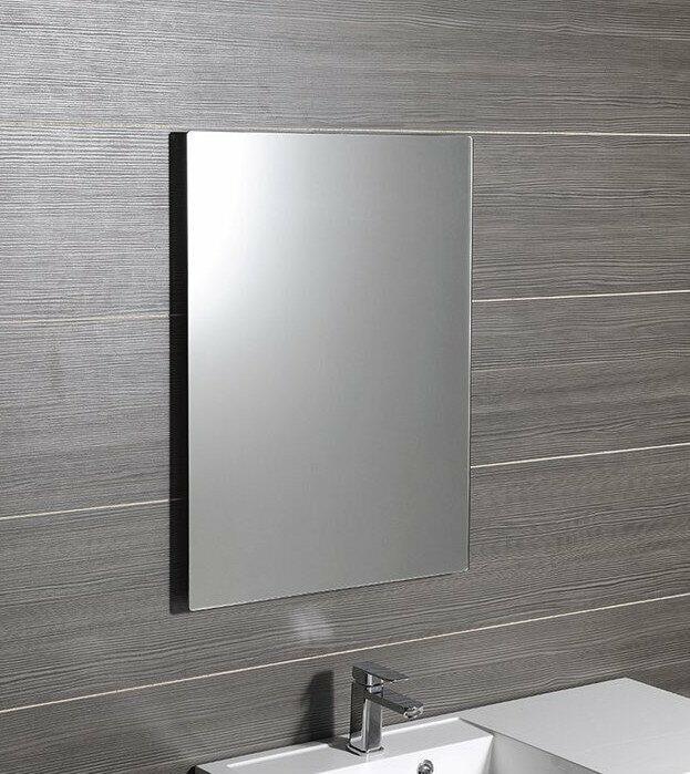 PLAIN zrcadlo s broušenou hranou 60x90cm, zakulacené rohy, CU free