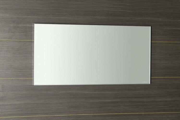 AROWANA zrcadlo v rámu 100x50cm, chrom