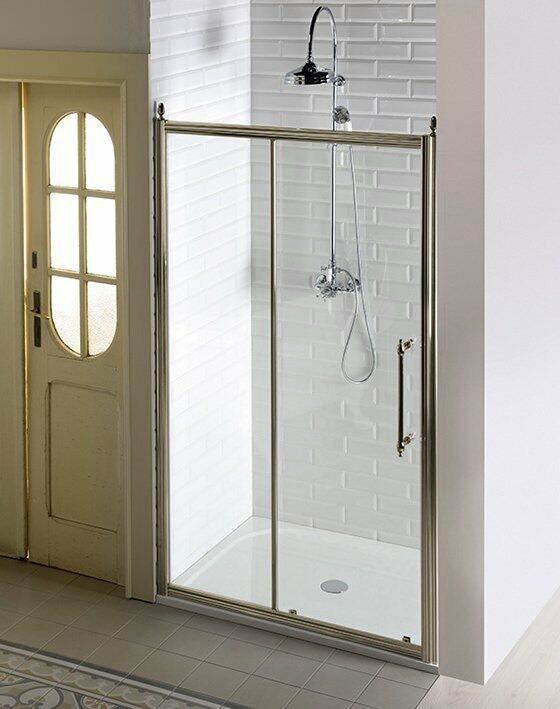 Sprchové dveře 110 cm bronz/transparent – Gelco Antique GQ4211C