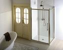 Sprchové dveře 120 cm bronz/transparent – Gelco Antique GQ4212C