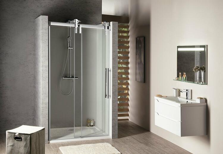 Sprchové dveře 150 cm chrom/transparent – Gelco Volcan GV1015