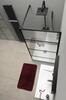 Sprchová stěna Walk-in 80 cm černá/transparent – Gelco Cure black CB80