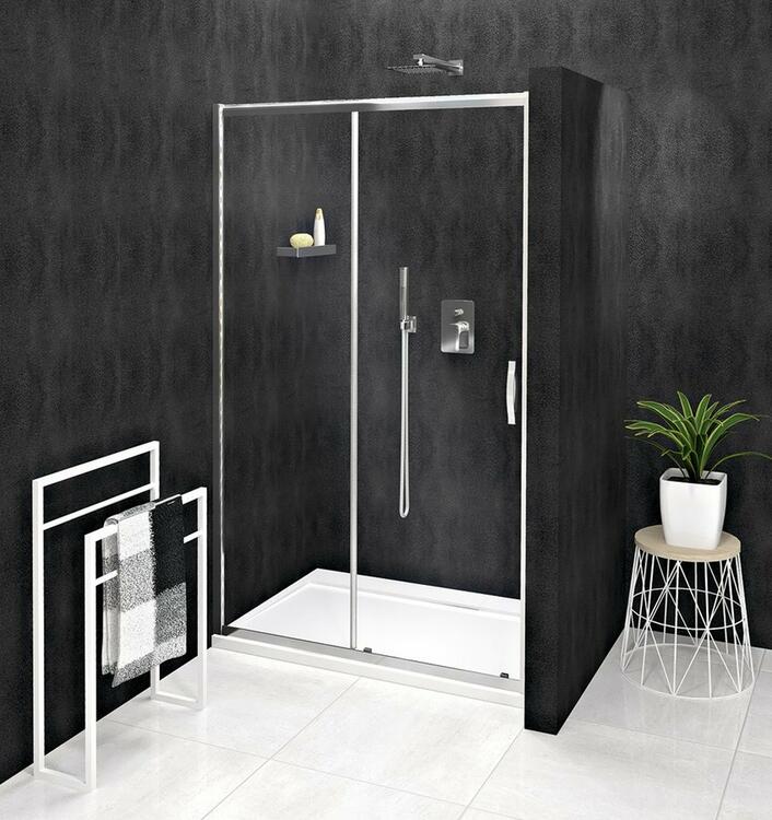 Sprchové dveře 120 cm chrom/transparent – Gelco Sigma simply GS1112
