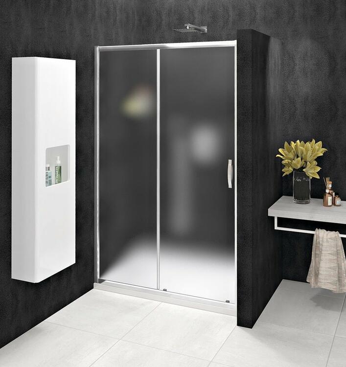 Sprchové dveře 120 cm chrom/sklo Brick – Gelco Sigma simply GS4212