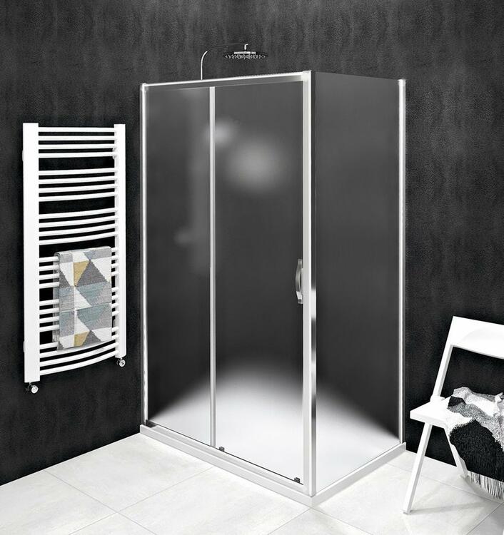 Sprchové dveře 120 cm chrom/sklo Brick – Gelco Sigma simply GS4212