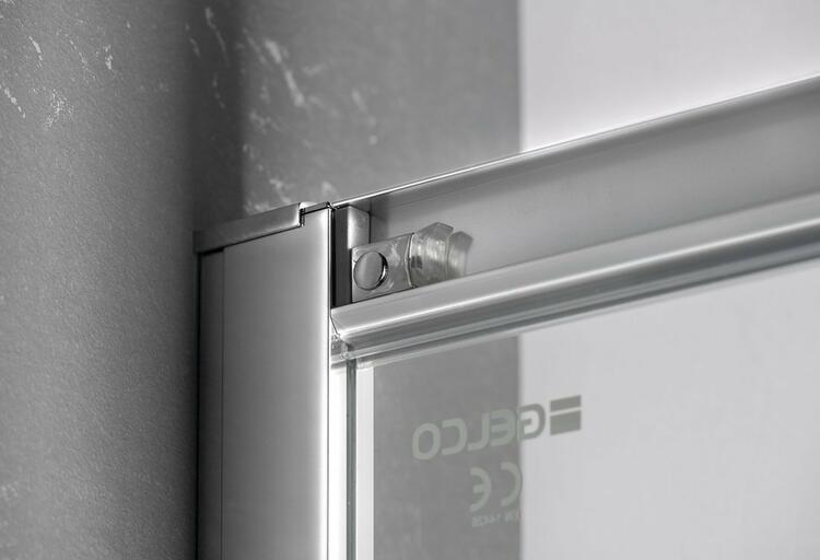 Sprchové dveře 120 cm chrom/sklo Brick – Gelco Sigma simply GS4212