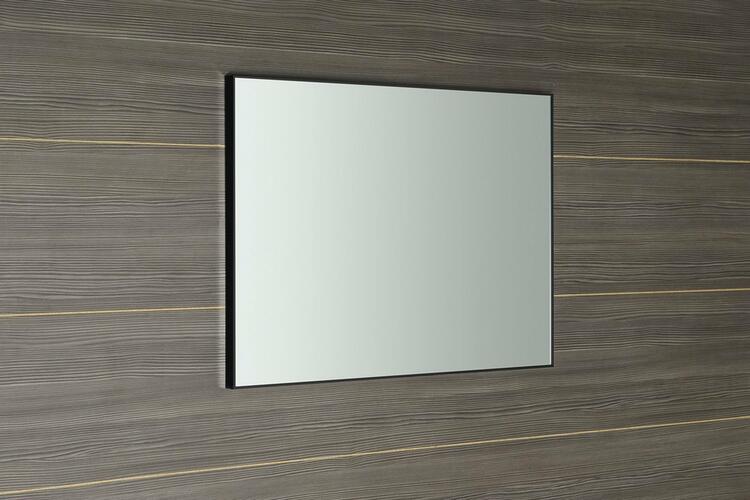 AROWANA zrcadlo v rámu 60x80cm, černá mat
