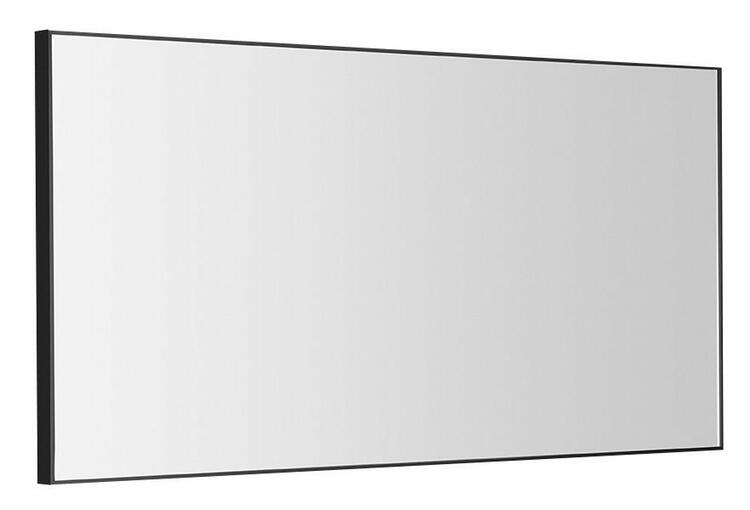 AROWANA zrcadlo v rámu 1000x500mm, černá mat