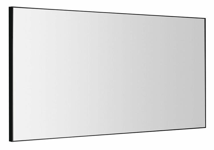 AROWANA zrcadlo v rámu 120x60cm, černá mat