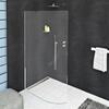 MODULAR SHOWER zaoblená pevná zástěna R550, 900 mm