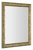 BERGARA zrcadlo v dřevěném rámu 74,2x94,2cm, zlatá