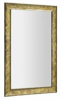 BERGARA zrcadlo v dřevěném rámu 64,2x104,2cm, zlatá | Více - 