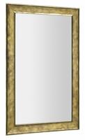 BERGARA zrcadlo v dřevěném rámu 642x1042mm, zlatá | Více - 