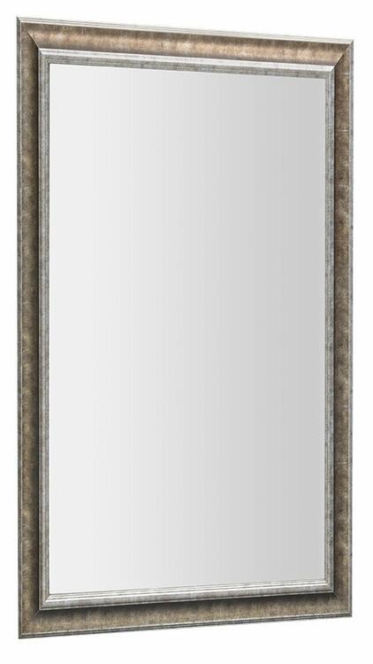 AMBIENTE zrcadlo v dřevěném rámu 62x102cm, bronzová patina