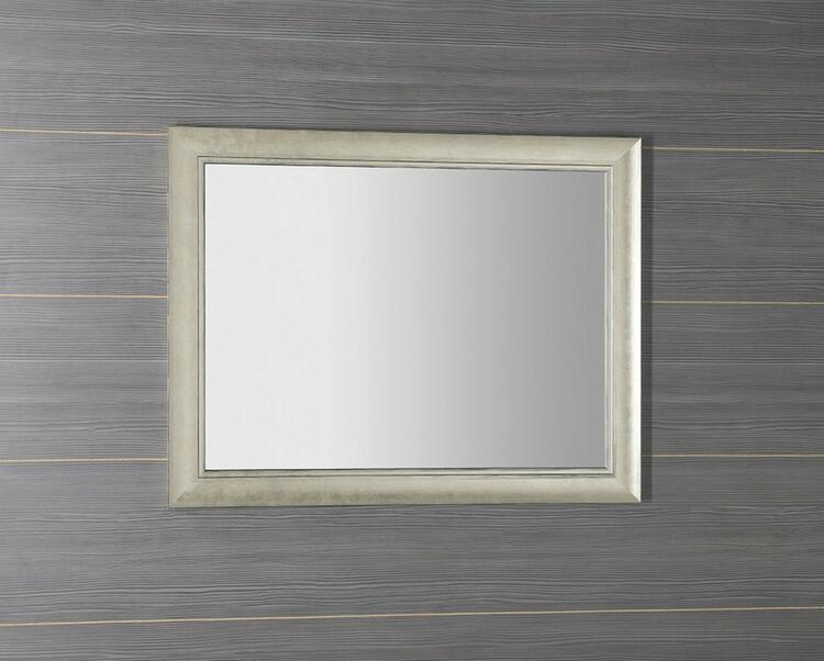 CORONA zrcadlo v dřevěném rámu 72,8x92,8cm, champagne
