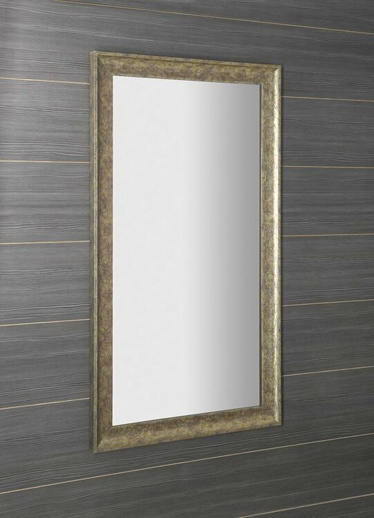 MANTILA zrcadlo v dřevěném rámu 86x156cm, antik