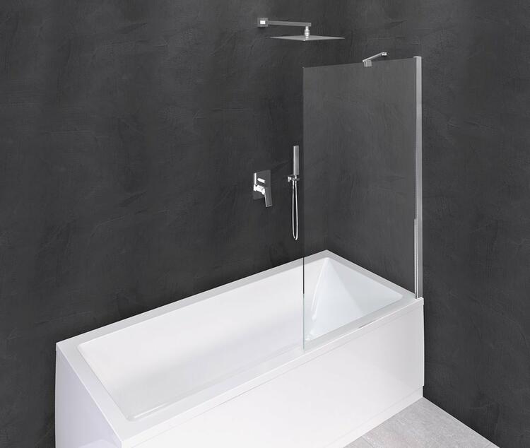 MODULAR SHOWER vanová zástěna 700x1500mm, čiré sklo