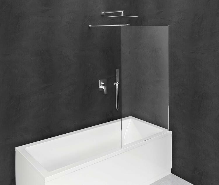 MODULAR SHOWER vanová zástěna 750x1500mm, čiré sklo