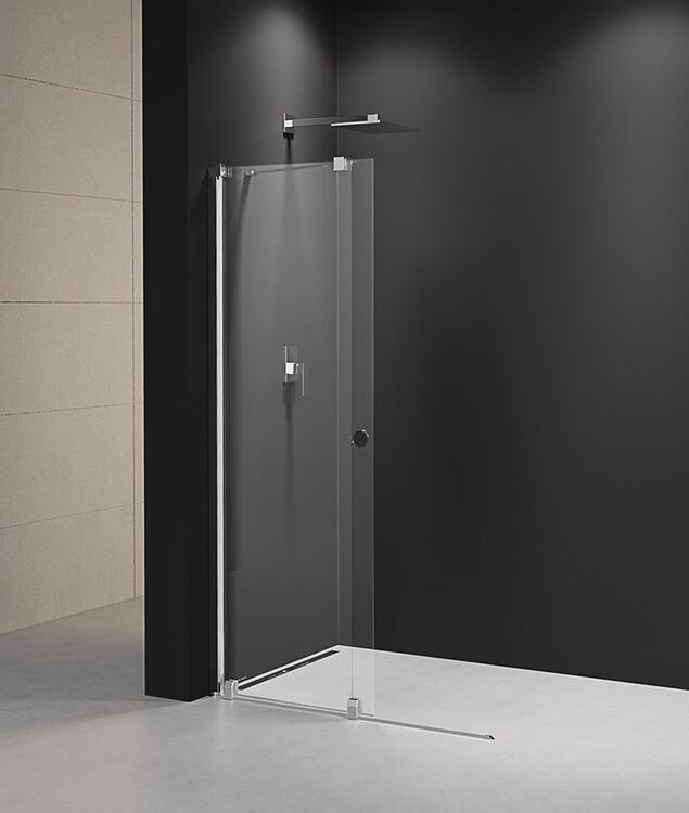 Sprchová stěna Walk-in posuvná 160 cm chrom/transparent – Polysan Modular shower MS5-160