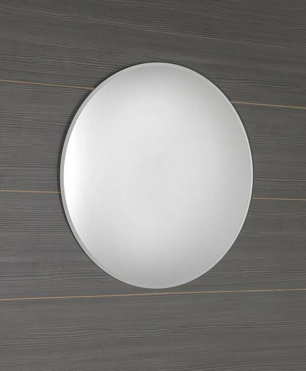 RENGAS kulaté zrcadlo s fazetou ø 80cm, CU free