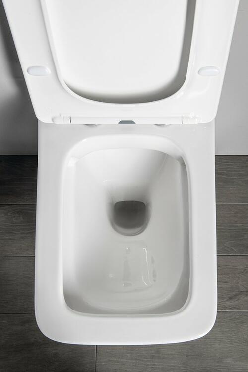 PORTO závěsná WC mísa, Rimless, 36x52cm, bílá
